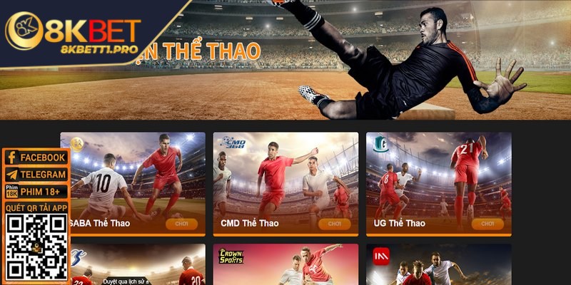 8KBET | 8KBET.COM Link Đăng Ký & Đăng Nhập Mới Nhất 2025 21 8KBET cung cấp hơn 1000 trận đấu thể thao mỗi ngày